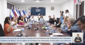 Dictaminan acuerdo de alcance parcial con Belice que liberará de aranceles 316 productos salvadoreños