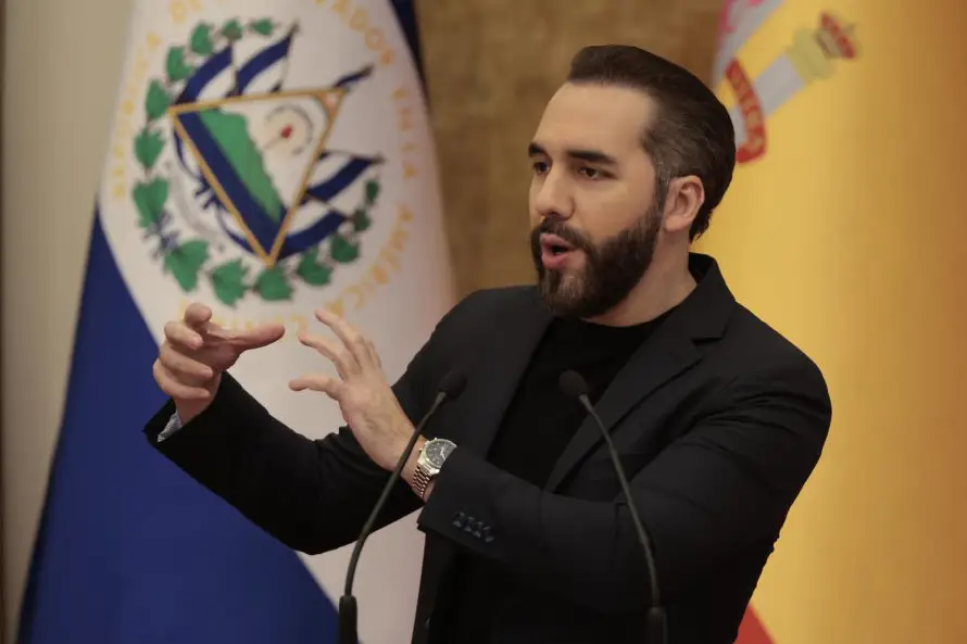 Bukele dice que El Salvador va camino a ser el país más seguro del mundo
