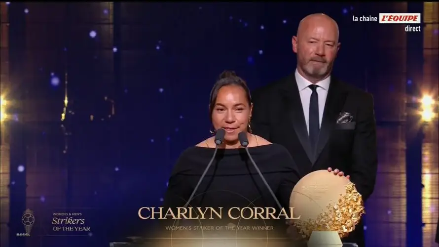 Charlyn Corral conquista el trofeo Gerd Müller a la mejor delantera