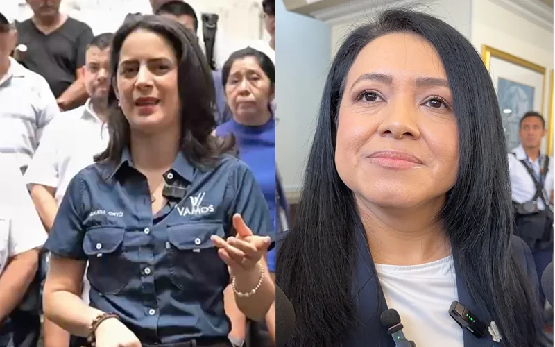 Claudia Ortiz y Cesia Rivas difieren sobre la Comisión Electoral Permanente (CEP) del partido Vamos