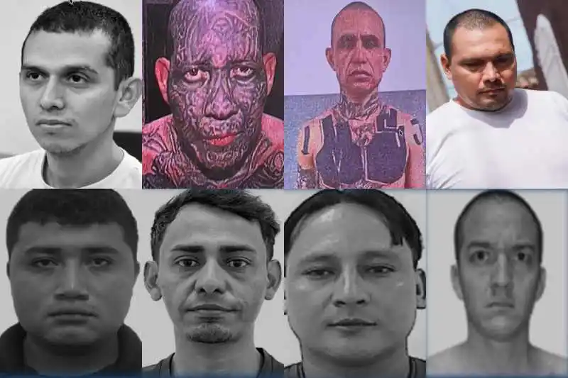 Estos son los condenados a cadena perpetua en El Salvador