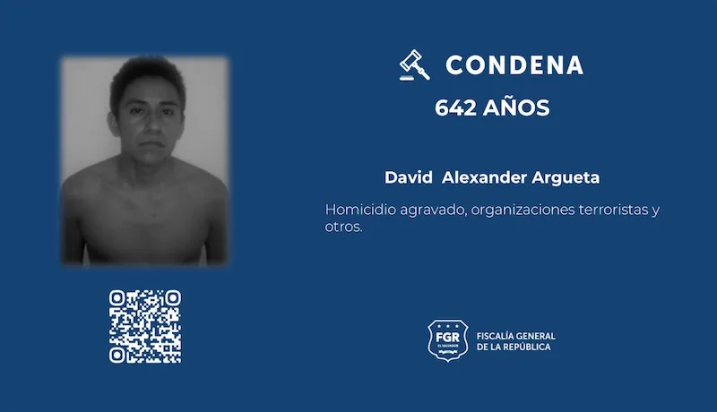 Pandillero de la MS-13 es condenado a 642 años de cárcel por 18 homicidios