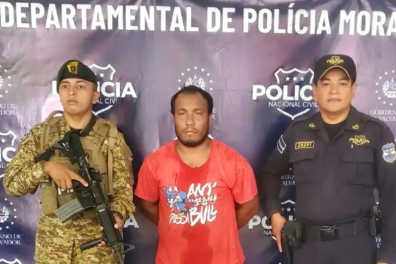 Capturan en Morazán Sur a presunto miembro de la MS-13 con orden judicial por homicidio