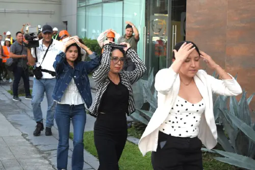 Protección Civil realiza simulacro nacional de terremoto en El Salvador