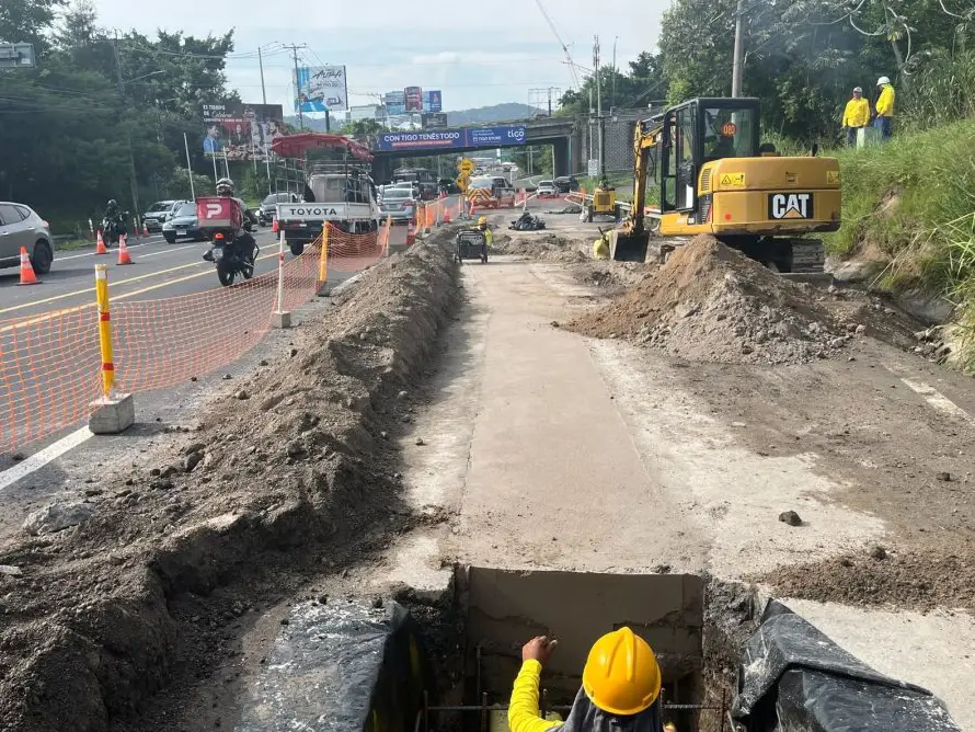 Obras en Bulevar Jerusalén concluirán en noviembre y paso elevado en Kilo 5 alcanza el 40 % de avance