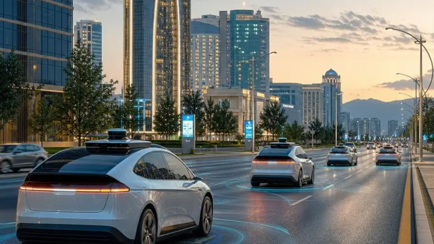 Robotaxis de inDrive apuntan a Asia Central con pruebas en 2027