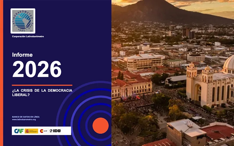 Salvadoreños apoyan la democracia pero persiste indiferencia o preferencia por autoritarismo: Latinobarómetro