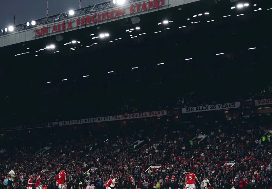 Los afición del United recordará con una pancarta que el City no ha ganado nada limpio