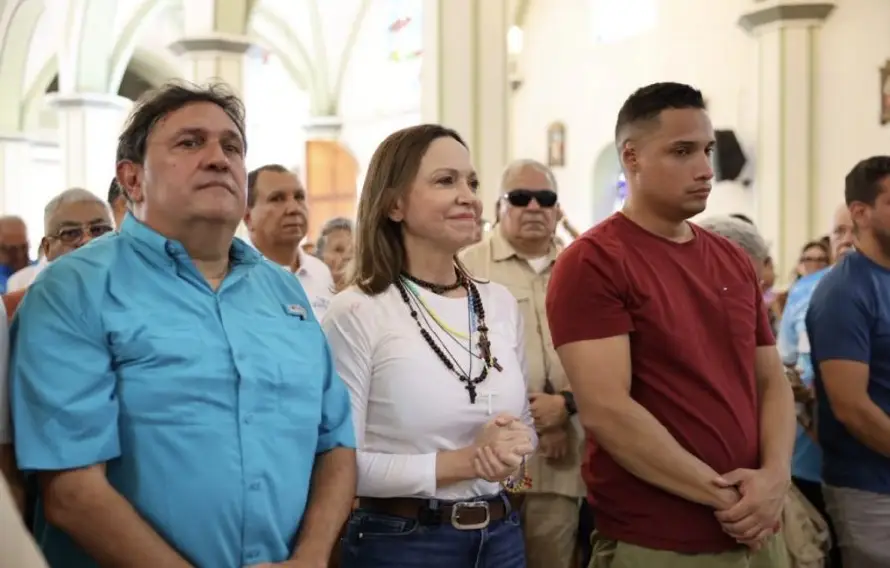 María Corina Machado está de regreso en Venezuela