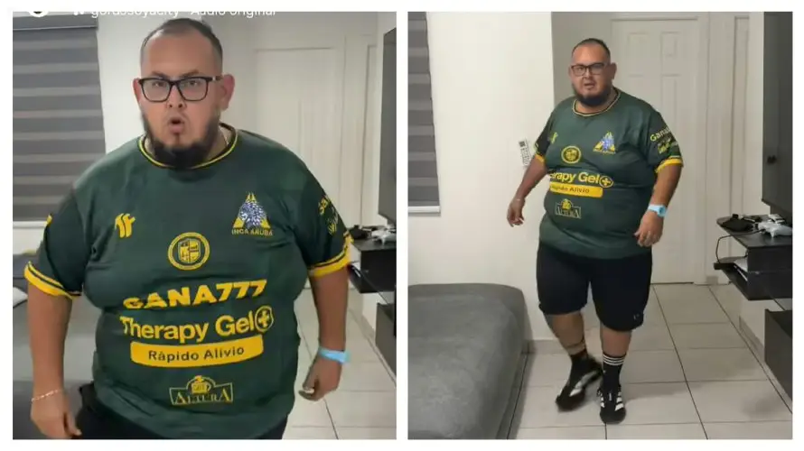 Soyacity se pone la camiseta del Inca Aruba