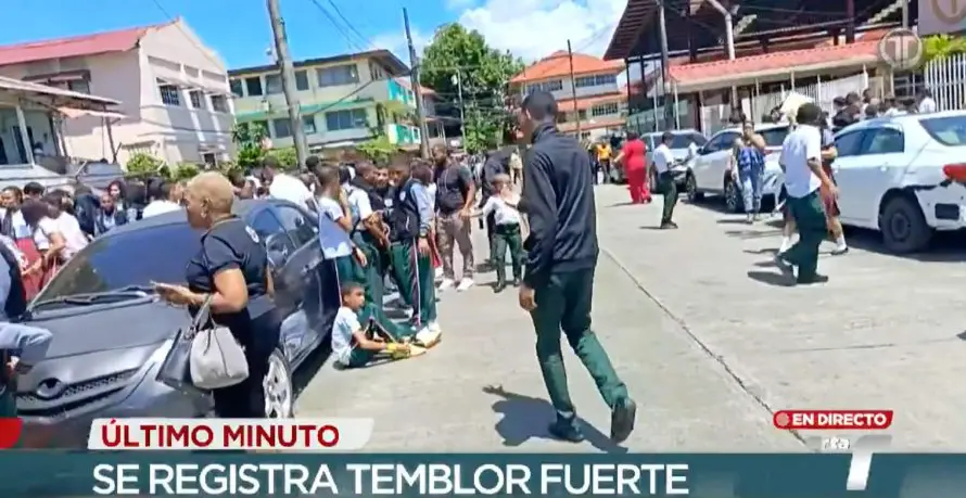 Un terremoto de magnitud 7.6 sacude a Panamá este viernes