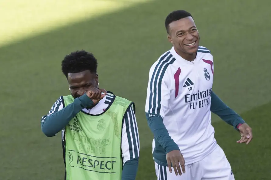 Vinícius vuelve a la convocatoria del Real Madrid para la Champions League
