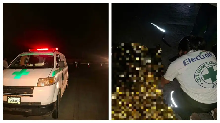Motociclista muere en accidente de tránsito en San Juan Opico
