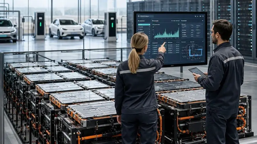 Las baterías usadas de coches eléctricos ganan una segunda vida