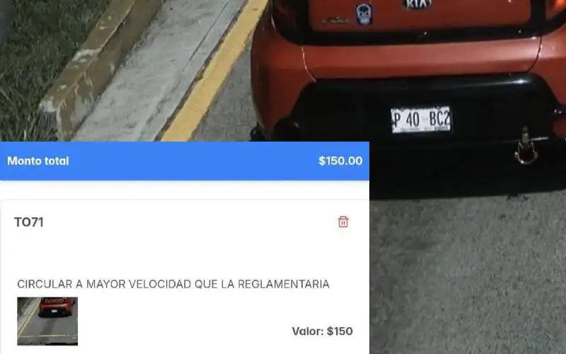 Aplican fotomultas a vehículos y motocicletas en Autopista a Comalapa