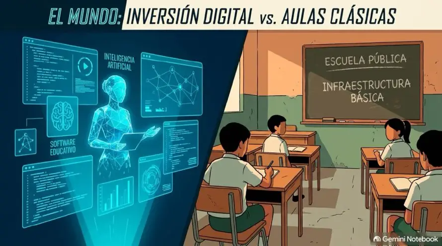 Educación destinó $190 millones a software e inteligencia artificial entre 2025-2026